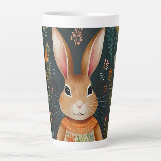 Springtime Bunny  Latte Mug