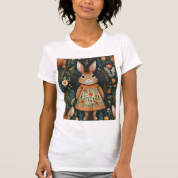 Springtime Bunny Magic T-Shirt 