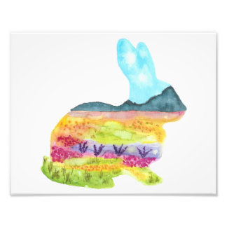 Springtime Bunny Photo Print