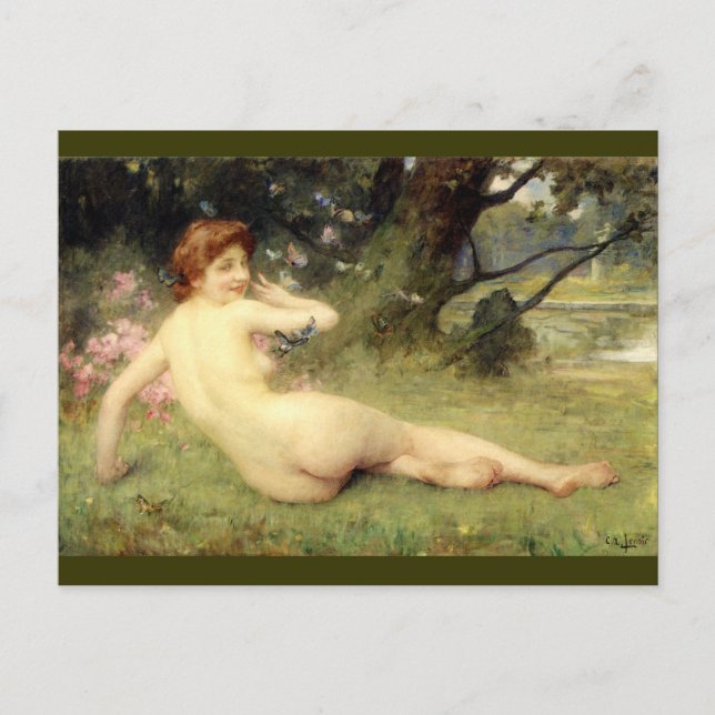 Springtime - Charles Lenoir Postcard (Front)