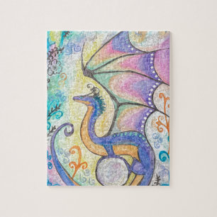 Springtime Dragon Jigsaw Puzzle
