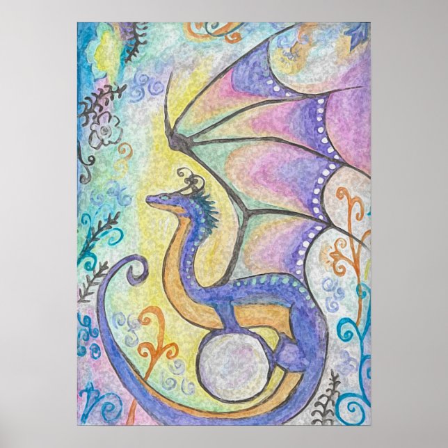 Springtime Dragon Poster (Front)