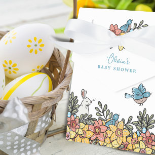 Springtime Easter Baby Shower Favor Box