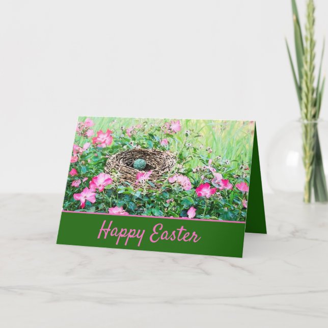 Springtime Easter Holiday Card (Front)
