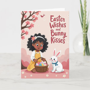 Springtime Egg Hunt Friend Card