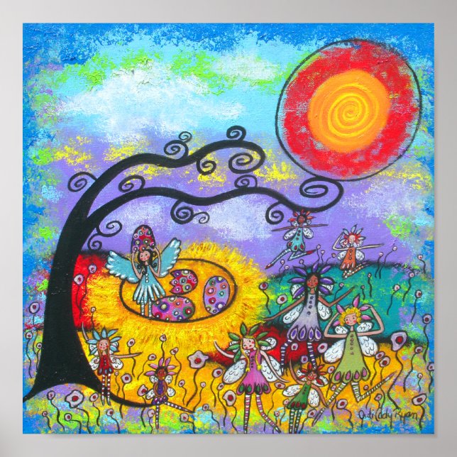 Springtime Fairies Print (Front)