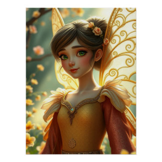 Springtime Fairy Art  Poster