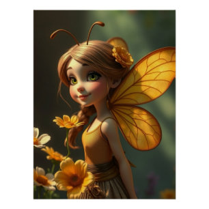 Springtime Fairy Art  Poster