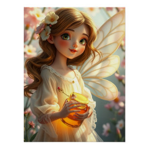 Springtime Fairy Art  Poster