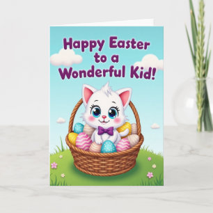 Springtime Feline Holiday Card