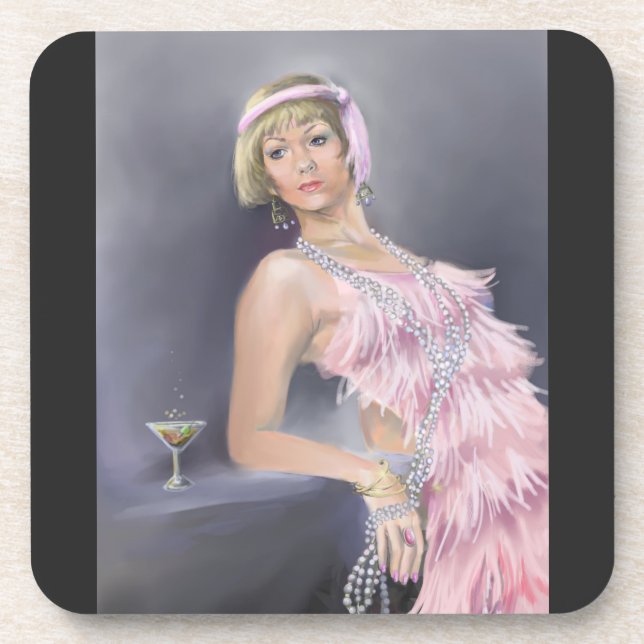Springtime Flapper Coaster (Front)