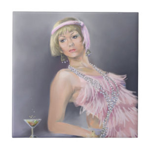 Springtime Flapper Tile