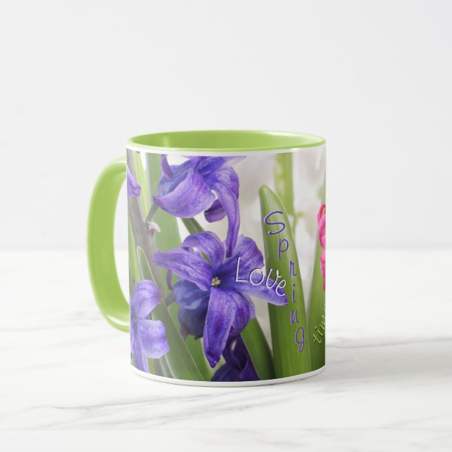 Springtime Floral Mug (Front Left)
