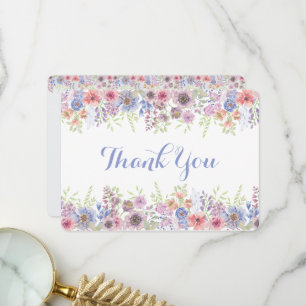 Springtime Flower Garden Thank You