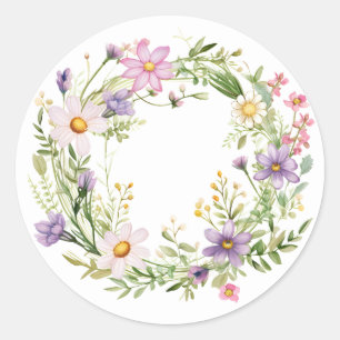 Springtime Flowers Stickers