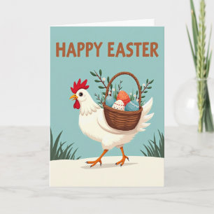 Springtime Fowl Delivery Card