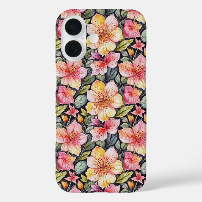 Springtime garden-Foral pattern 1 - Iphone Case (Back)