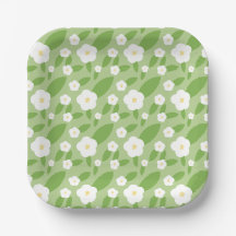 Springtime Gingham & Blooms Baby Shower Theme