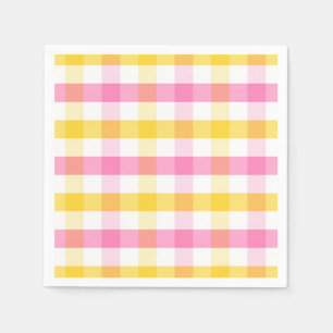 Springtime Gingham  Napkin