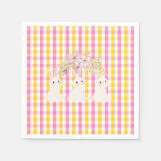 Springtime Gingham  Napkin