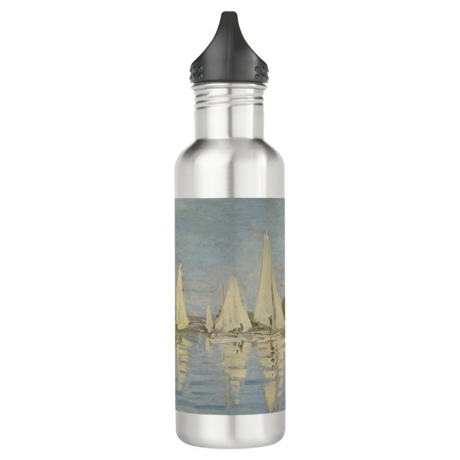 Springtime, Impressionist Portrait, Claude Monet 710 Ml Water Bottle (Left)