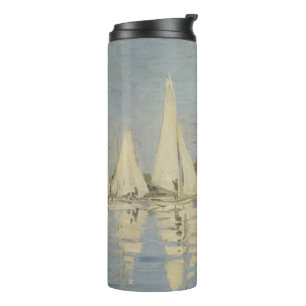 Springtime, Impressionist Portrait, Claude Monet Thermal Tumbler
