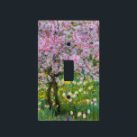 Springtime in Claude Monet's garden Light Switch Cover<br><div class="desc">Jaynes Gallery / DanitaDelimont.com | Europe,  France | France,  Giverny. Springtime in Claude Monet's garden.</div>