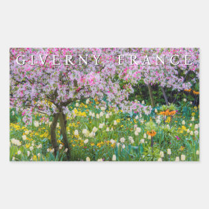 Springtime in Claude Monet's Garden Sticker