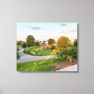 Springtime in Rocky Hill - Quiet Ember  Canvas Print