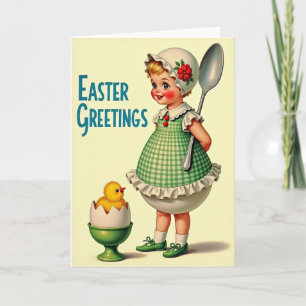 Springtime Joy Child Character Card