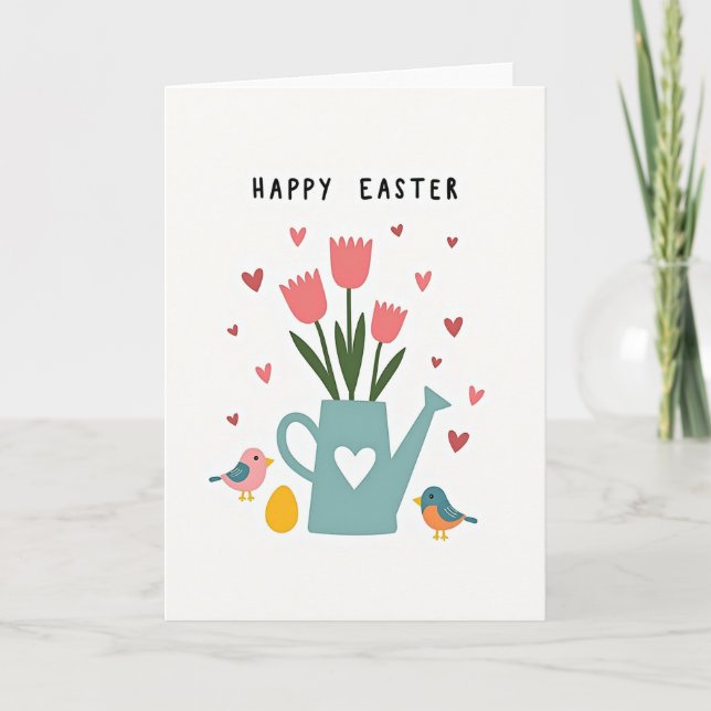 Springtime Joyful Card (Front)
