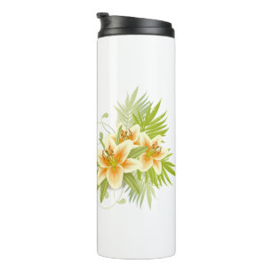 Springtime Lilies Thermal Tumbler