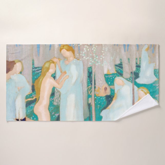 Springtime, Maurice Denis Bath Towel (Bath Towel)