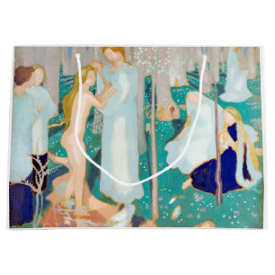 Springtime, Maurice Denis Large Gift Bag