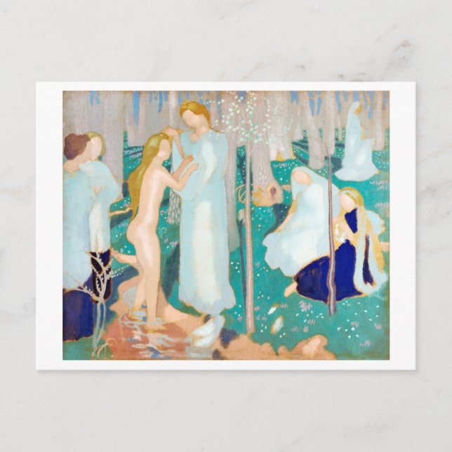 Springtime, Maurice Denis Postcard (Front)