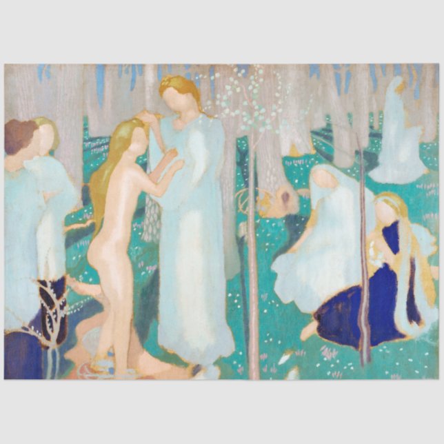 Springtime, Maurice Denis Tissue Paper (Front)