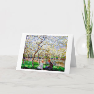 Springtime, Monet Card
