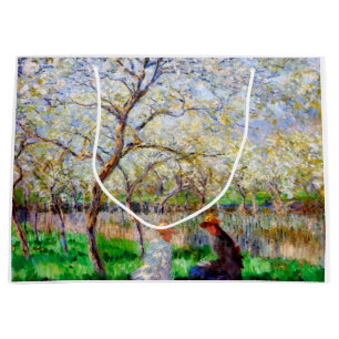 Springtime, Monet Large Gift Bag
