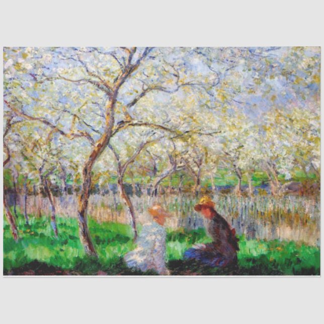 Springtime, Monet Tissue Paper (Front)