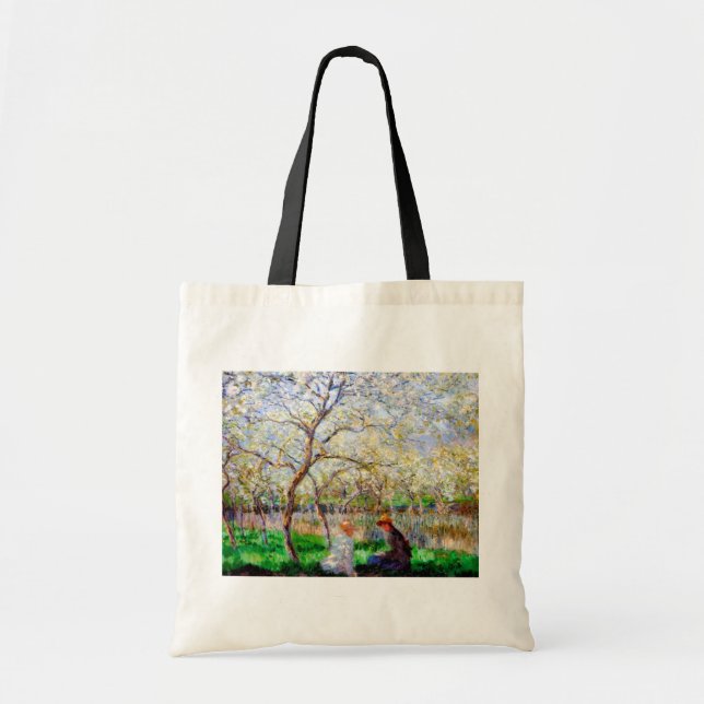 Springtime, Monet Tote Bag (Front)