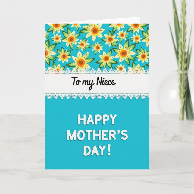 Springtime Mothers Day Card (Front)
