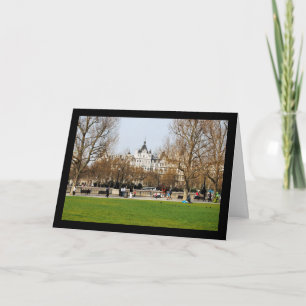 Springtime on the Embankment Card
