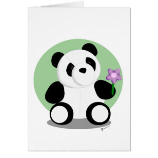 Springtime Panda Card
