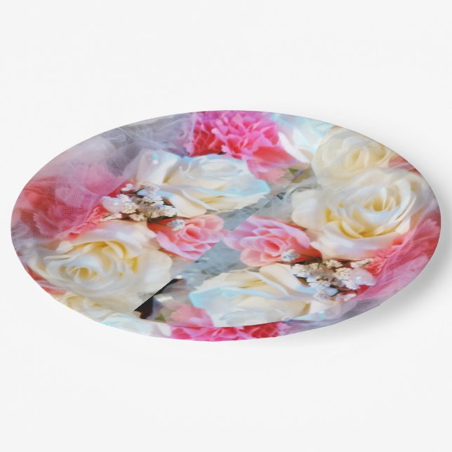 Springtime Paper Plates (Angled)