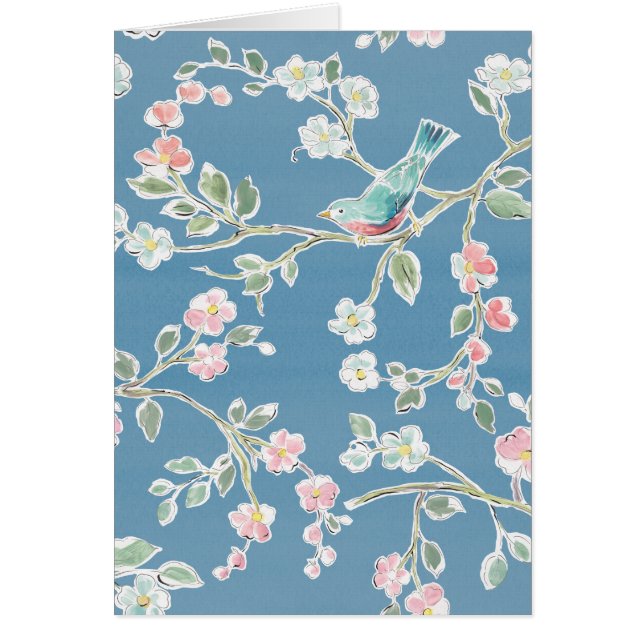 Springtime Pattern - Birds & Flowers (Front)