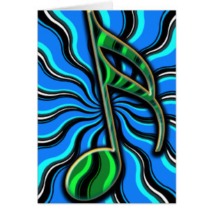 Springtime Semiquaver -  16th Note Music Symbol