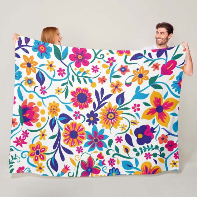 Springtime Serenity 60x80 Fleece Blanket (In Situ)