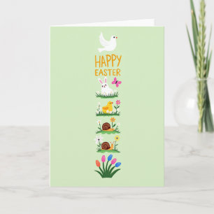 Springtime Storybook Greeting Card