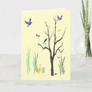 Springtime Thinking of You Card