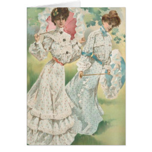 Springtime Victorian Ladies
